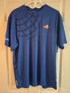 Frito-Lay Men's Short Sleeve Performance Tee in Blue